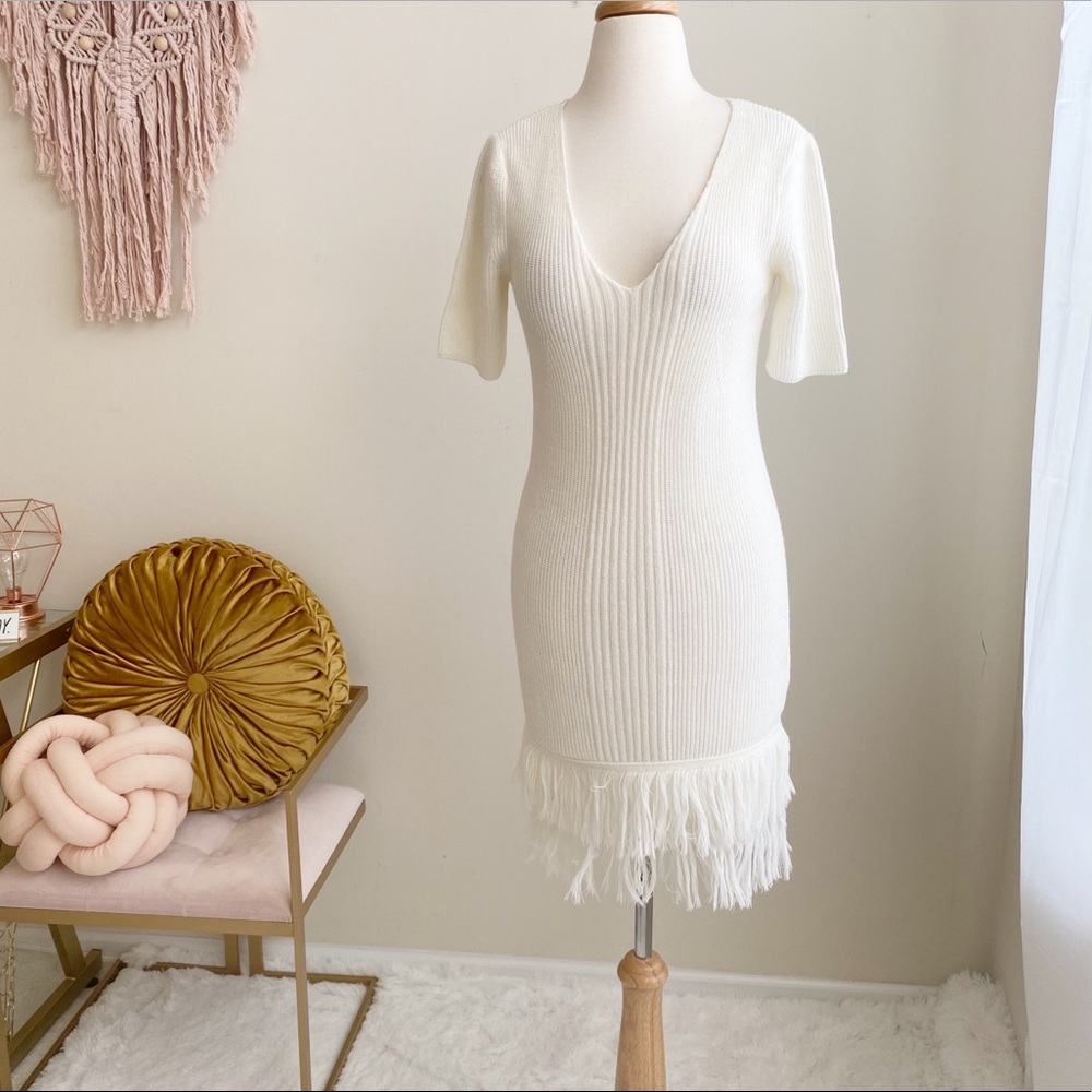 ASOS Women’s Sweater Dress with fringe